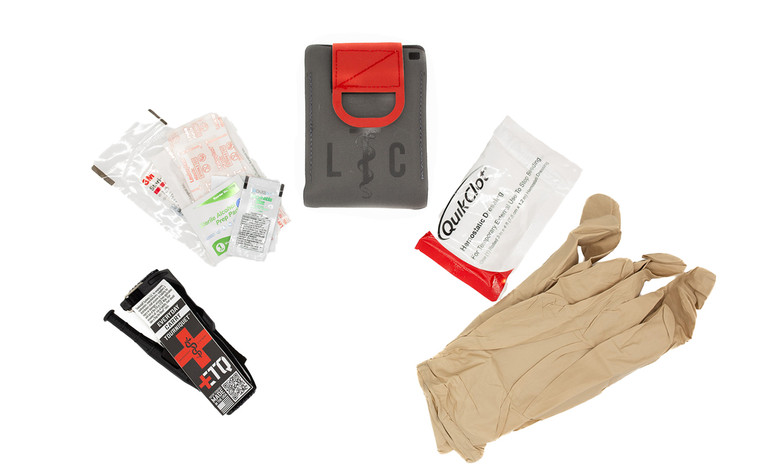 Live The Creed EDC Pocket Trauma Kit Contents