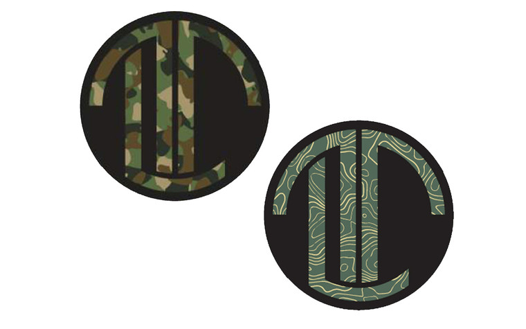 LTT Camo or Topo Logo Stickers